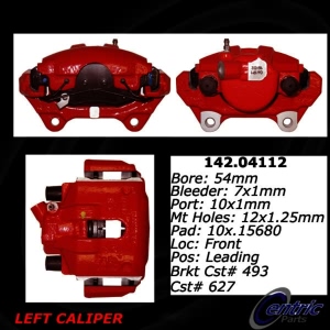 Centric Posi Quiet™ Loaded Brake Caliper for Fiat 500 - 142.04112