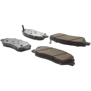 Centric Posi Quiet™ Ceramic Front Disc Brake Pads for 2014 Kia Sedona - 105.12020