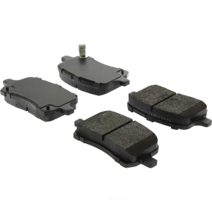 Centric Posi Quiet™ Extended Wear Semi-Metallic Front Disc Brake Pads for 2009 Chevrolet HHR - 106.10280