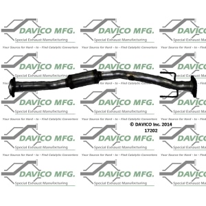 Davico Direct Fit Catalytic Converter and Pipe Assembly for 2006 Saab 9-7x - 17202