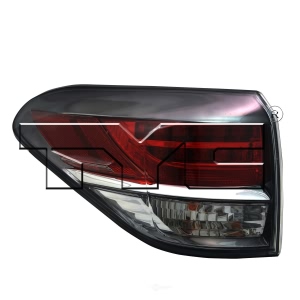 TYC Driver Side Outer Replacement Tail Light for Lexus RX350 - 11-6534-00