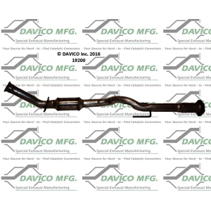 Davico Direct Fit Catalytic Converter and Pipe Assembly for 2005 GMC Envoy XUV - 19200