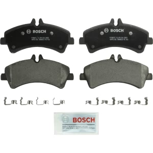 Bosch QuietCast™ Premium Organic Rear Disc Brake Pads for 2010 Mercedes-Benz Sprinter 3500 - BP1318