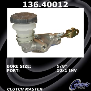 Centric Premium Clutch Master Cylinder for 2003 Honda S2000 - 136.40012