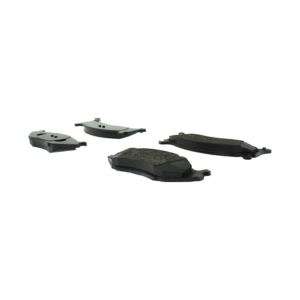 Centric Posi Quiet™ Extended Wear Semi-Metallic Front Disc Brake Pads for Dodge Shadow - 106.05240