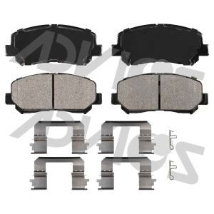 Advics Ultra-Premium™ Ceramic Front Disc Brake Pads for Mazda CX-5 - AD1623