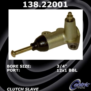 Centric Premium Clutch Slave Cylinder for 1988 Sterling 825 - 138.22001