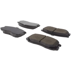 Centric Premium Semi-Metallic Front Disc Brake Pads for 1991 Plymouth Colt - 300.06020