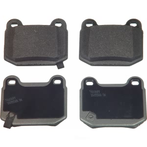 Wagner ThermoQuiet Semi-Metallic Disc Brake Pad Set for 2003 Mitsubishi Lancer - MX961