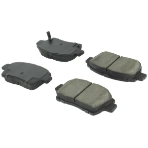 Centric Posi Quiet™ Semi-Metallic Front Disc Brake Pads for 2006 Toyota Prius - 104.08220