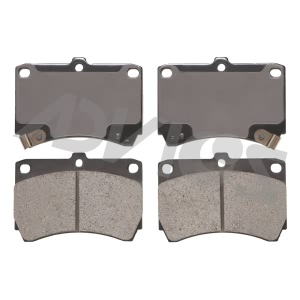 Advics Ultra-Premium™ Ceramic Front Disc Brake Pads for 1990 Mazda 323 - AD0466