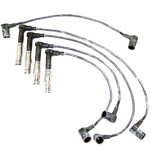 Denso Spark Plug Wire Set for 1986 Mercedes-Benz 190E - 671-4104