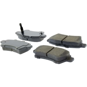 Centric Posi Quiet™ Ceramic Rear Disc Brake Pads for 2004 Nissan Pathfinder - 105.11010