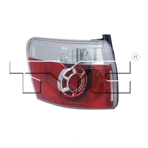 TYC Driver Side Outer Replacement Tail Light for GMC Acadia - 11-6430-00
