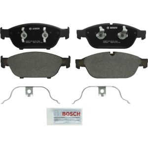 Bosch QuietCast™ Premium Organic Front Disc Brake Pads for 2014 Audi A6 Quattro - BP1549