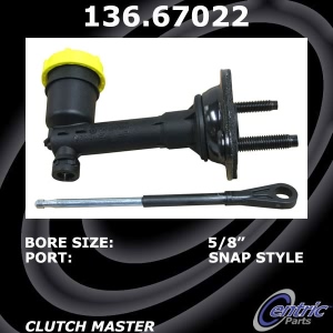Centric Premium Clutch Master Cylinder for 2005 Dodge Ram 3500 - 136.67022