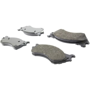 Centric Posi Quiet™ Extended Wear Semi-Metallic Front Disc Brake Pads for 2001 Ford Expedition - 106.07020