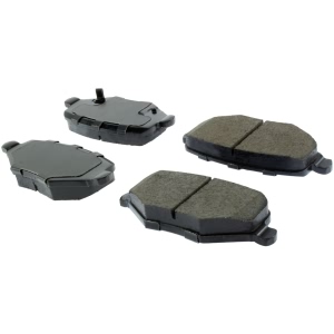 Centric Posi Quiet™ Ceramic Rear Disc Brake Pads for 2012 Volkswagen Routan - 105.17190