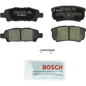 Bosch QuietCast™ Premium Ceramic Rear Disc Brake Pads for 2009 Dodge Caliber - BC1037