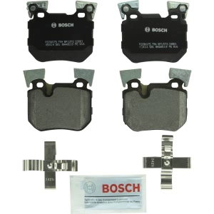 Bosch QuietCast™ Premium Organic Rear Disc Brake Pads for 2011 BMW 135i - BP1372