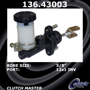 Centric Premium Clutch Master Cylinder for 1992 Isuzu Rodeo - 136.43003