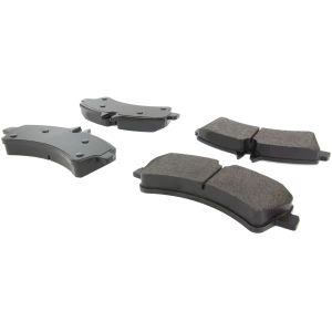 Centric Posi Quiet™ Extended Wear Semi-Metallic Rear Disc Brake Pads for 2008 Dodge Sprinter 3500 - 106.13180