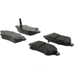 Centric Posi Quiet™ Extended Wear Semi-Metallic Rear Disc Brake Pads for 2004 Nissan Pathfinder - 106.11010