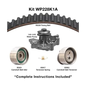 Dayco Timing Belt Kit With Water Pump for 1996 Mazda MX-6 - WP228K1A