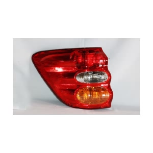 TYC Driver Side Outer Replacement Tail Light for Toyota Sequoia - 11-6104-00