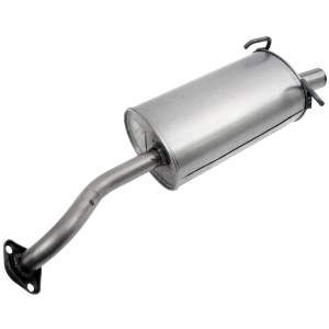 Walker Quiet Flow Stainless Steel Oval Aluminized Exhaust Muffler And Pipe Assembly for 2008 Honda CR-V - 54749