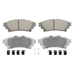 Wagner Thermoquiet Ceramic Rear Disc Brake Pads for 2017 Toyota Highlander - QC1391