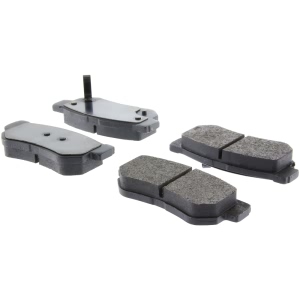 Centric Posi Quiet™ Semi-Metallic Brake Pads for 2005 Hyundai XG350 - 104.08130