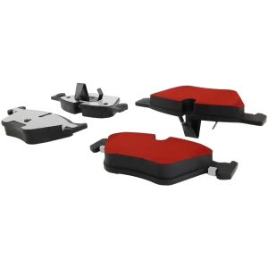 Centric Posi Quiet Pro™ Semi-Metallic Front Disc Brake Pads for 2014 BMW 528i xDrive - 500.15040