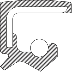 National Seal Engine Camshaft Seal for Audi - 716484