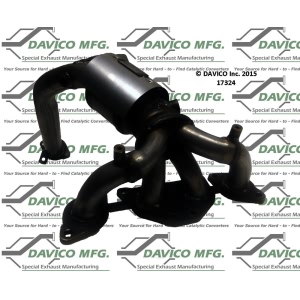 Davico Exhaust Manifold with Integrated Catalytic Converter for 2005 Volvo XC90 - 17324