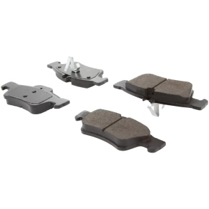 Centric Posi Quiet™ Ceramic Rear Disc Brake Pads for Mercedes-Benz SL550 - 105.09860