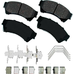 Akebono Pro-ACT™ Ultra-Premium Ceramic Front Disc Brake Pads for 2006 Mazda 6 - ACT1164