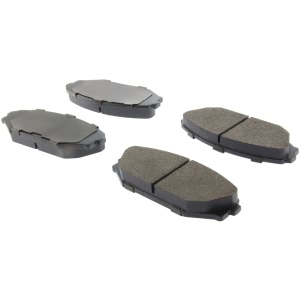 Centric Posi Quiet™ Semi-Metallic Brake Pads for 2000 Honda Odyssey - 104.07930