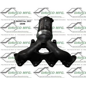 Davico Exhaust Manifold with Integrated Catalytic Converter for 2007 Kia Spectra5 - 18298
