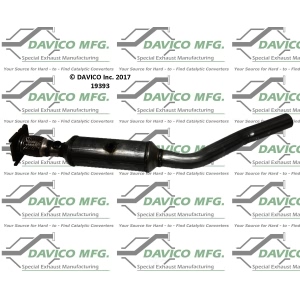 Davico Direct Fit Catalytic Converter and Pipe Assembly for 2007 Chrysler Sebring - 19393