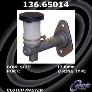 Centric Premium Clutch Master Cylinder for 1996 Ford F-150 - 136.65014