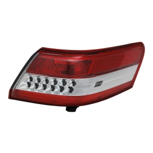 TYC Passenger Side Outer Replacement Tail Light for 2010 Toyota Camry - 11-6329-00-9