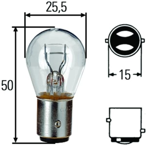 Hella Headlight Bulb for Mazda RX-7 - H83055021