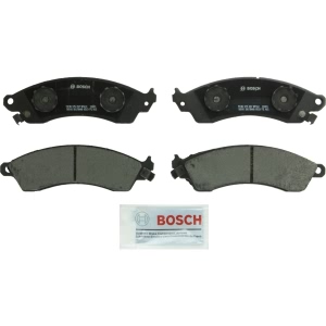 Bosch QuietCast™ Premium Organic Front Disc Brake Pads for 1989 Chevrolet Camaro - BP412