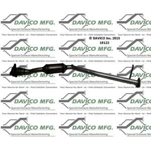 Davico Direct Fit Catalytic Converter and Pipe Assembly for 2002 Saturn Vue - 19122