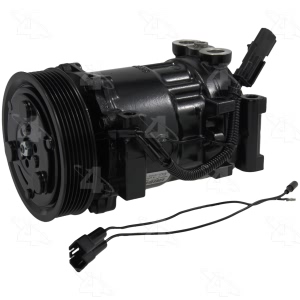 Four Seasons Remanufactured A C Compressor With Clutch for 2001 Dodge Durango - 57553