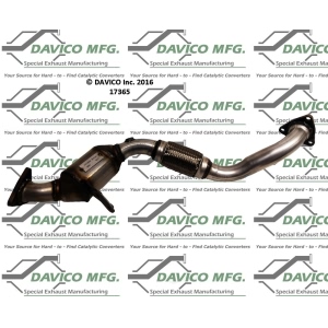 Davico Direct Fit Catalytic Converter and Pipe Assembly for 2008 Porsche Cayenne - 17365