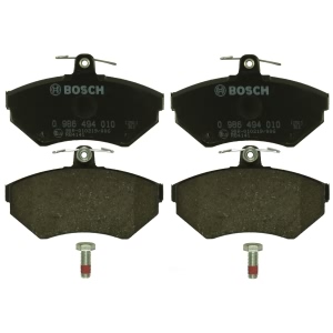 Bosch EuroLine™ Semi-Metallic Front Disc Brake Pads for 2000 Volkswagen Cabrio - 0986494010