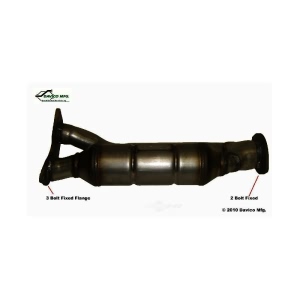 Davico Direct Fit Catalytic Converter for 2004 Mazda 6 - 18320