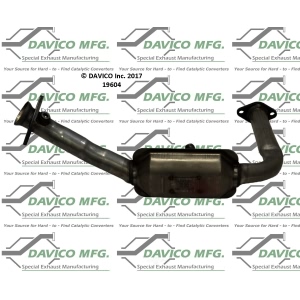 Davico Direct Fit Catalytic Converter and Pipe Assembly for 2007 Mazda B3000 - 19604